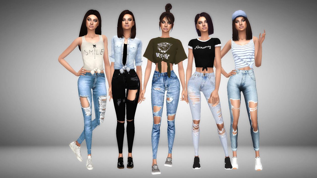 sims 4 styled looks